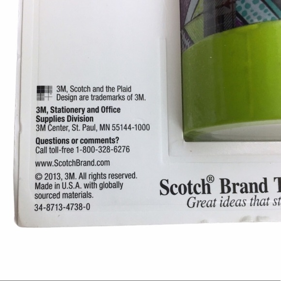 SCOTCH Expressions Magic Tape Write On NWT Planner Accessories Gift Wrap Washi - Picture 3 of 6